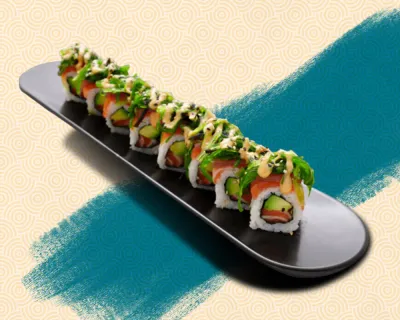 Rainbow Roll (8 pcs)