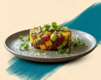 Tartare de Thon mangue et avocat