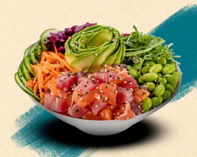 Poké thon  & saumon